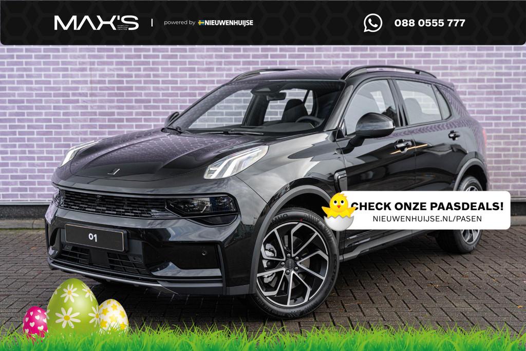 Lynk & Co 01 1.5 Core Plug-in Hybrid | Elegante SUV met 1.80, Auto's, 4 cilinders, 276 pk, Adaptive Cruise Control, Zwart