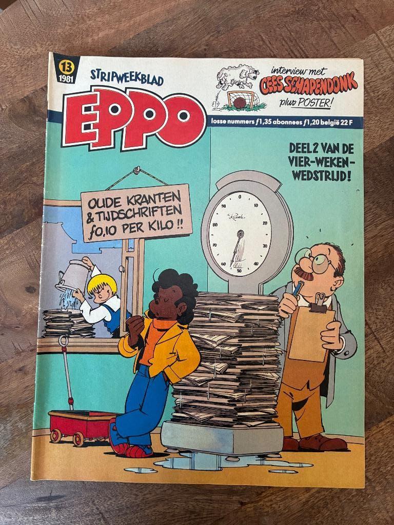 Eppo met poster, Verzamelen, Ophalen of Verzenden, Gebruikt, Overige binnenlandse clubs, Boek of Tijdschrift