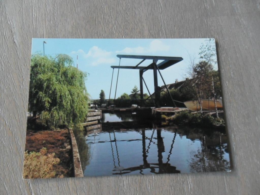 Vinkeveen, brug gemeenlandsvaart 1977, Verzenden, 1960 tot 1980, Ongelopen, Noord-Brabant