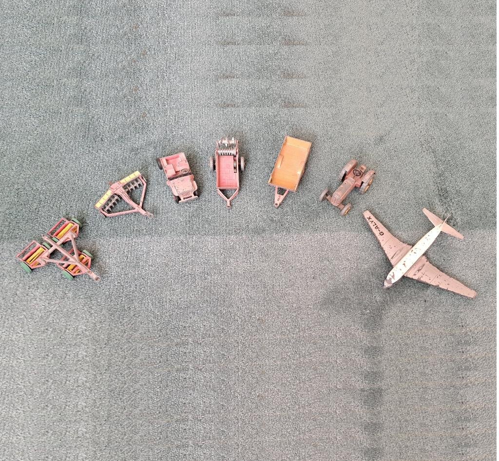 Dinky toys: 7 stuks, Ophalen of Verzenden, Gebruikt, Overige typen, Dinky Toys