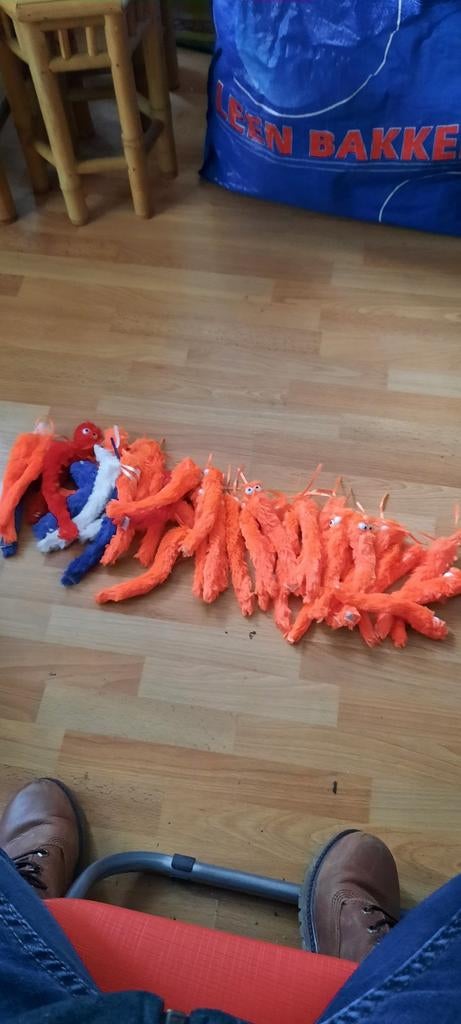 Wuppies - Leuke en kleurrijke pluche beestjes, Ophalen of Verzenden, Gebruikt