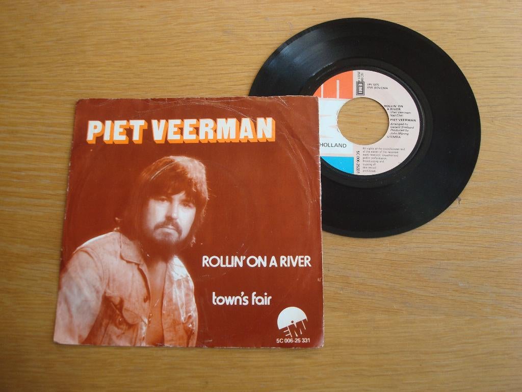 Single Piet Veerman Volendam, Cd's en Dvd's, Vinyl Singles, 7 inch, Single, Ophalen of Verzenden, Zo goed als nieuw