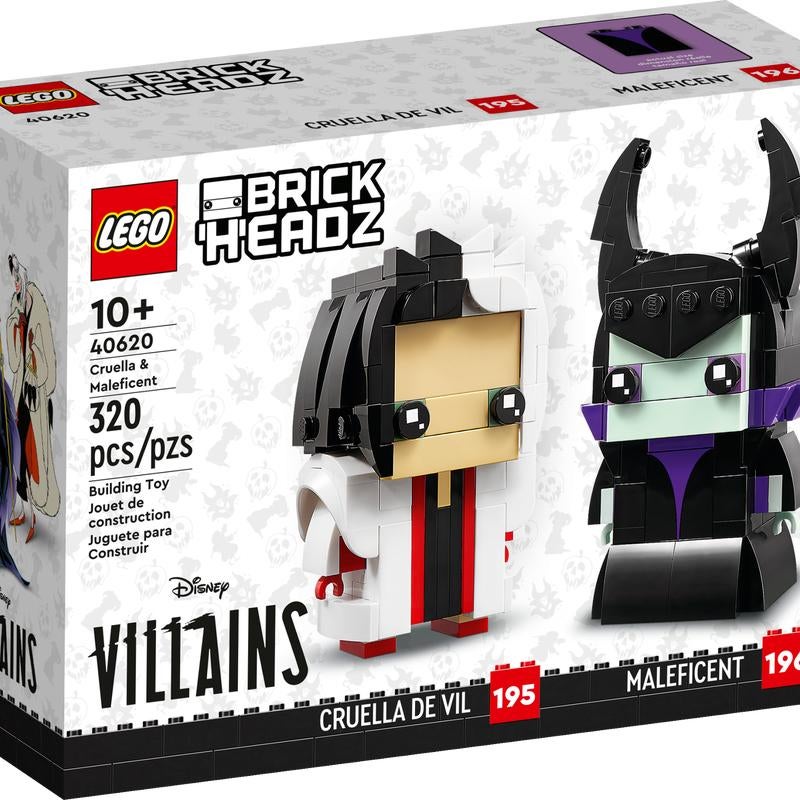 LEGO Brickheadz 40620 Cruella & Maleficent NIEUW!, BrickHeadz, Lego, Nieuw, Ophalen of Verzenden