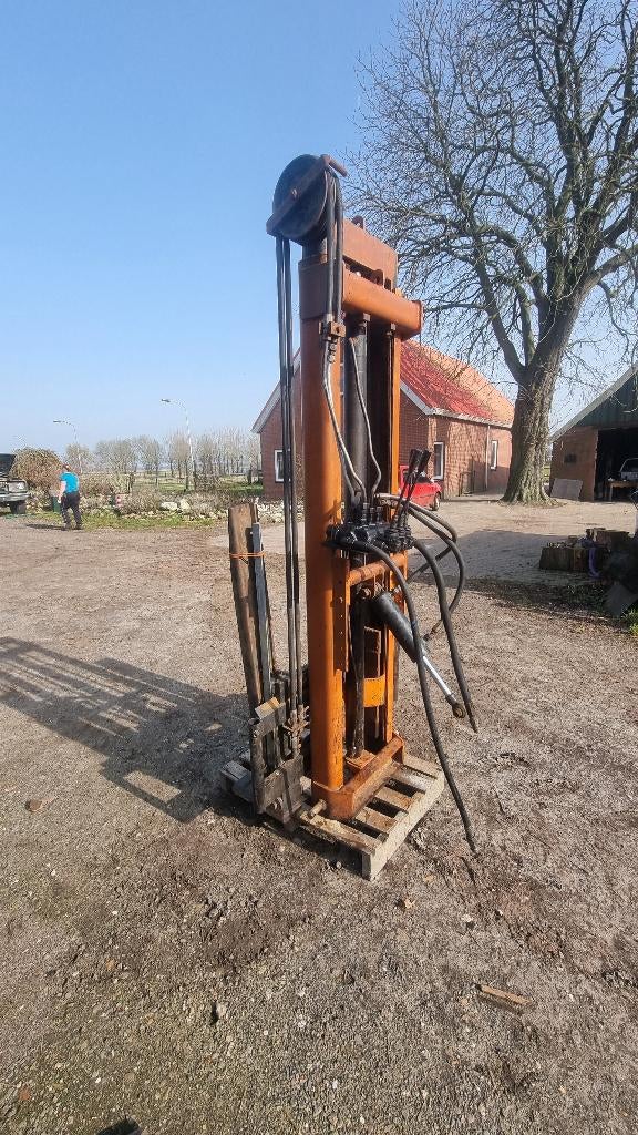 Goede Hefmast met sideshift / hydraulische top stang, Ophalen, Gebruikt