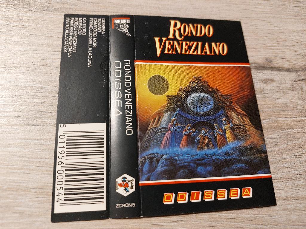 RONDO VENEZIANO - ODISSEA (MC), Cd's en Dvd's, Cassettebandjes, Klassiek, 1 bandje, Ophalen of Verzenden, Zo goed als nieuw