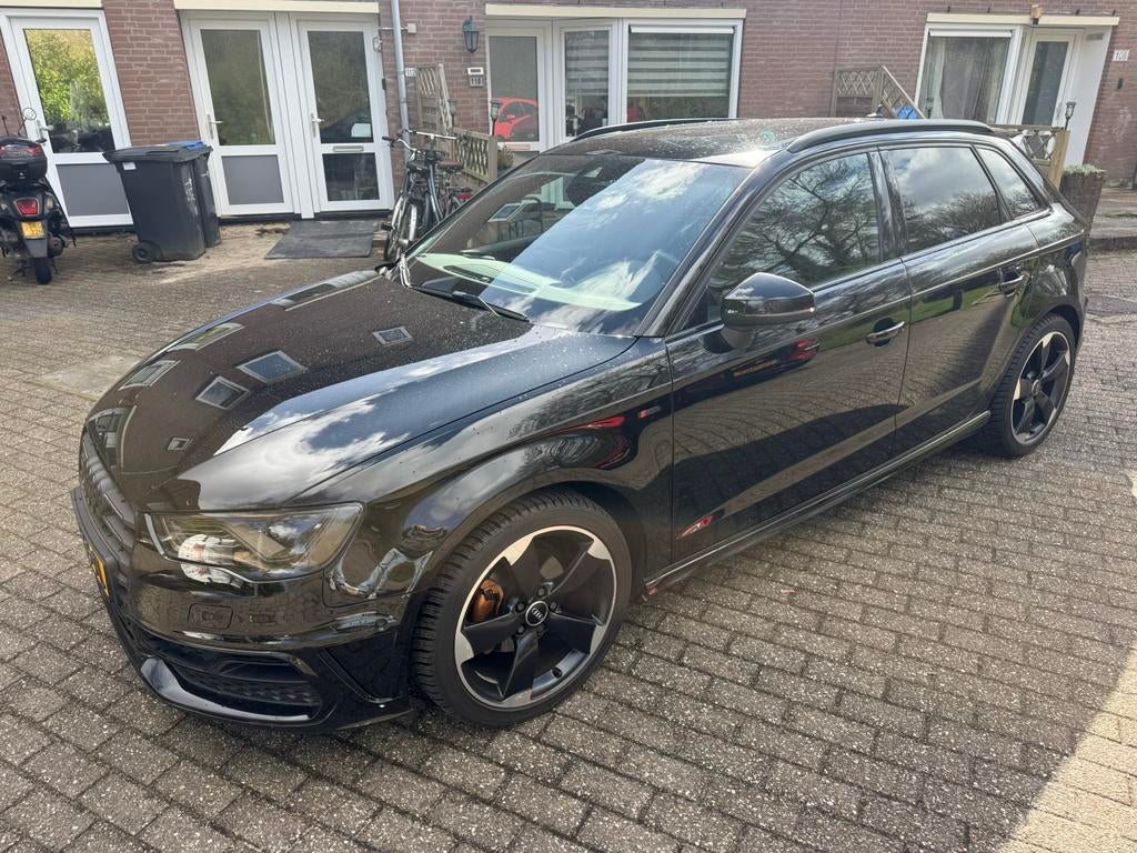 Audi A3 1.4 TFSI, Auto's, Navigatiesysteem, Zwart, 4 cilinders, 1210 kg
