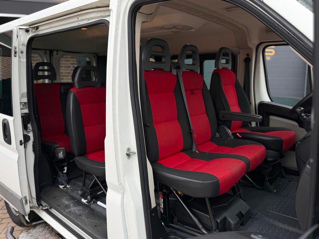 Fiat Ducato Combinato 30 2.0 MultiJet KH1 Actual 9 persoons, Auto's, Fiat, Voorwielaandrijving, Euro 5, Stof, Zwart