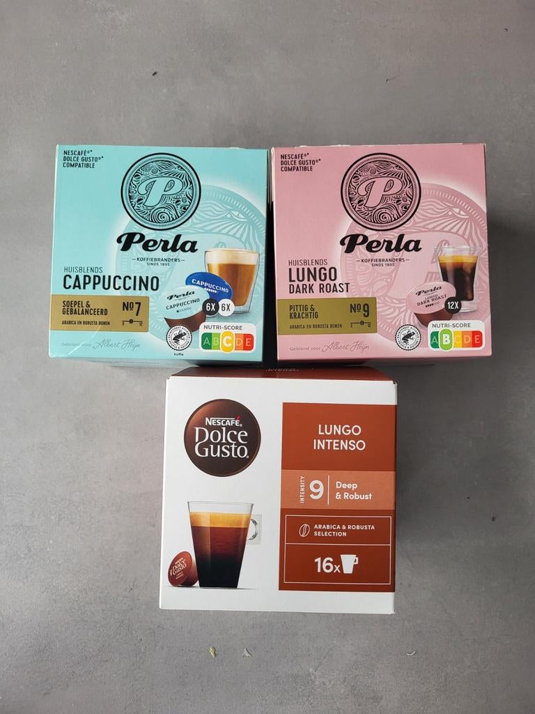 Dolce Gusto en Perla koffiecapsules, Witgoed en Apparatuur, Verzenden, Nieuw