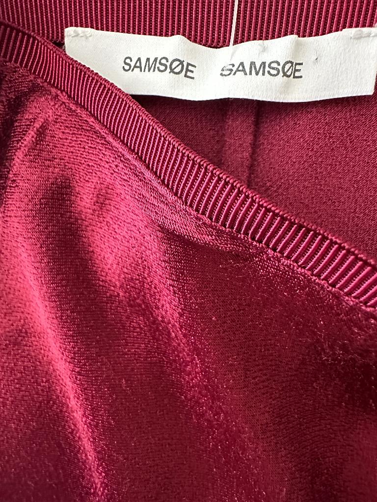 Samsoe Samsoe rok S, Zwart, Ophalen of Verzenden, Zo goed als nieuw, Boven de knie