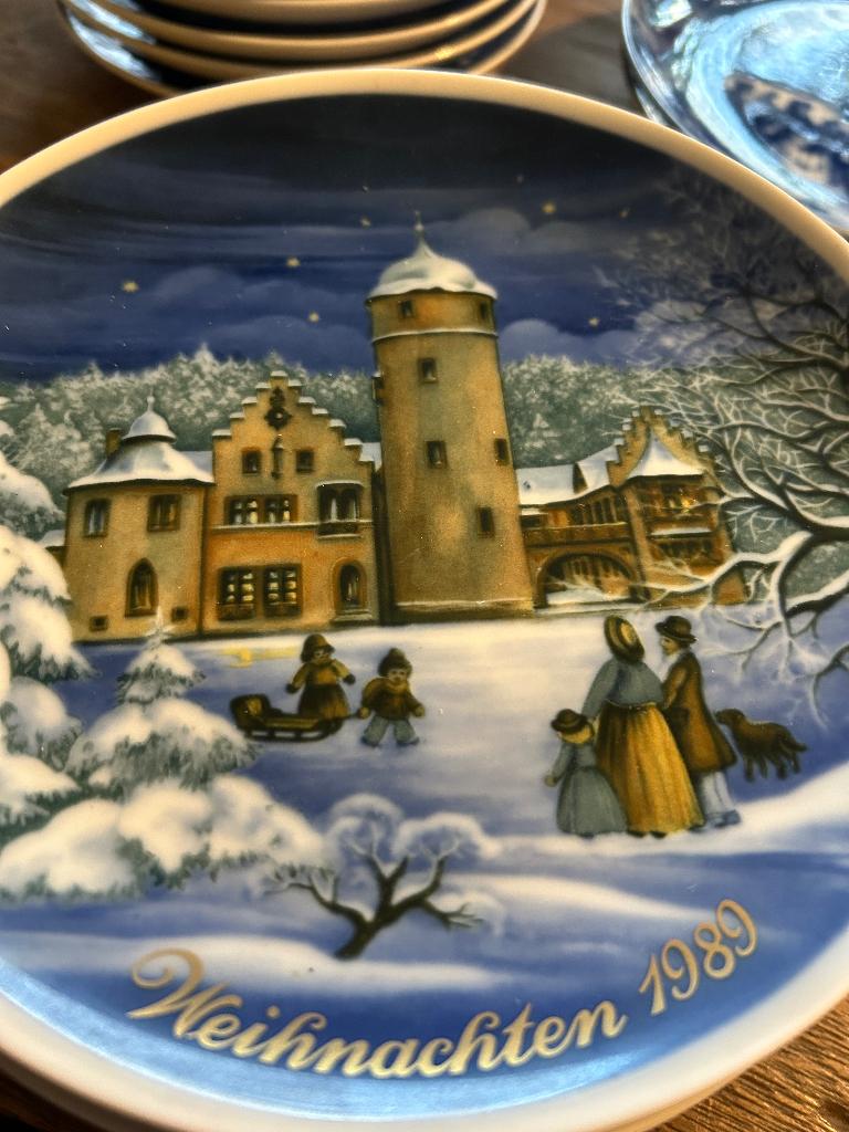 Weihnachten bordjes, Ophalen, Zo goed als nieuw