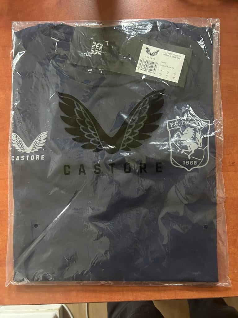 (Nieuwe) fc twente TRavel Short sleeve tee shirt, Ophalen, Zo goed als nieuw, Maat 52/54 (L), Blauw
