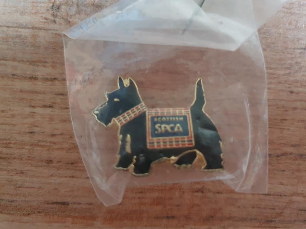 Nieuw leuke Schotse terriër hond broche!, Ophalen of Verzenden, Nieuw, Minder dan 4 cm