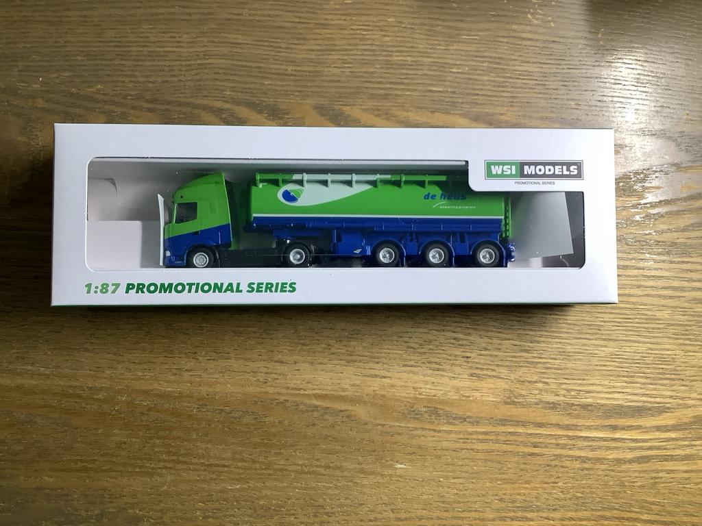 WSI Models De Heus Voeders Bulk Trailer 1:87, Ophalen of Verzenden, Nieuw, Auto, Overige merken