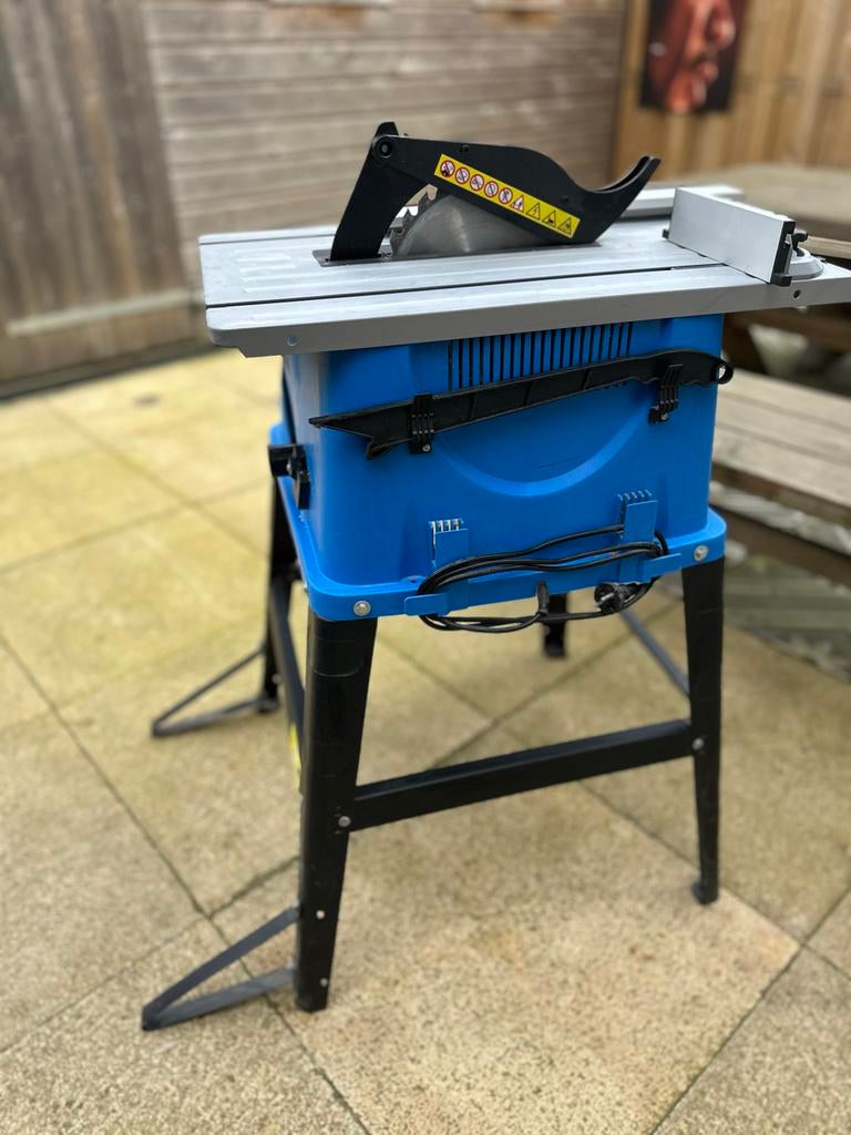 Zaagtafel, Tafelzaag 1800 watt 220v, Ophalen, Gebruikt, 70 mm of meer, Overige typen