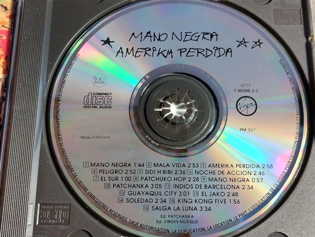 Mano Negra - Amerika Perdida, Ophalen of Verzenden, Zo goed als nieuw, Aziatisch