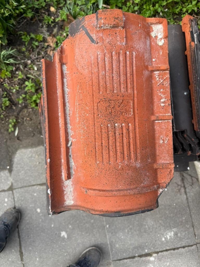 dakpannen, Doe-het-zelf en Verbouw, Dakpannen en Dakbedekking, Ophalen, Gebruikt, Steen of Klei, 15 m² of meer