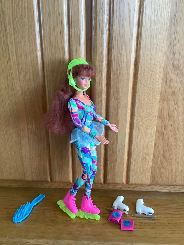 Hot skating midge uit maleisië 1993, Ophalen of Verzenden, Gebruikt, Barbie