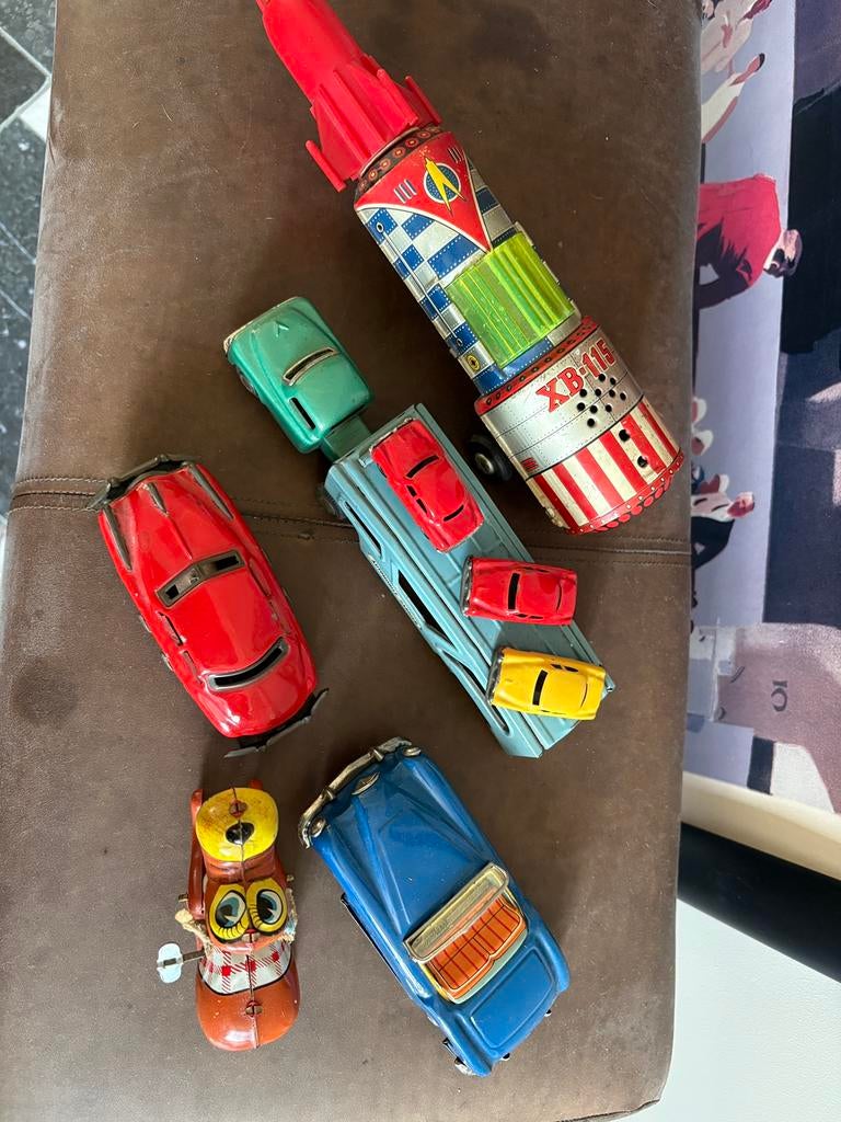 Partij blikken speelgoed., Ophalen of Verzenden