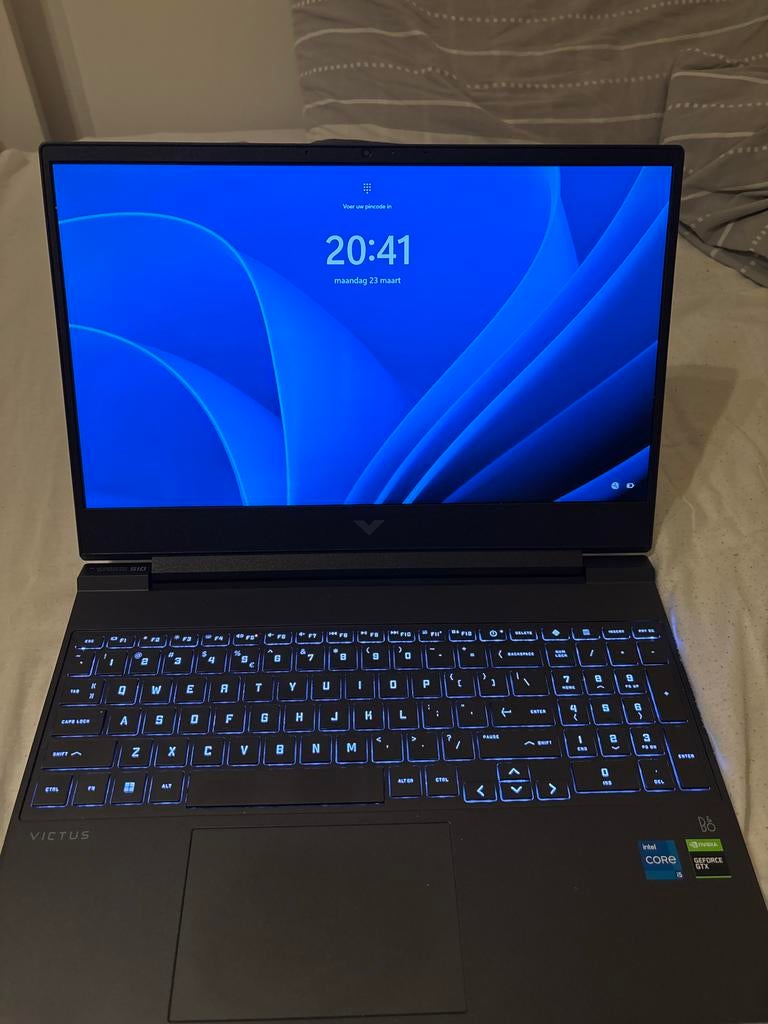 HP Victus 15" Gaming Laptop i5 GTX 1660 8GB RAM 500GB, Gebruikt, Met videokaart, 2 tot 3 Ghz, 8 GB