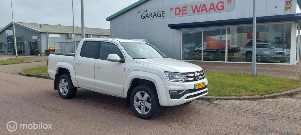 Volkswagen Amarok 3.0 TDI V6 Highline 4Motion Plus Cab 204pk, Auto's, Bestelauto's, Bedrijf, Te koop, ABS, Achteruitrijcamera