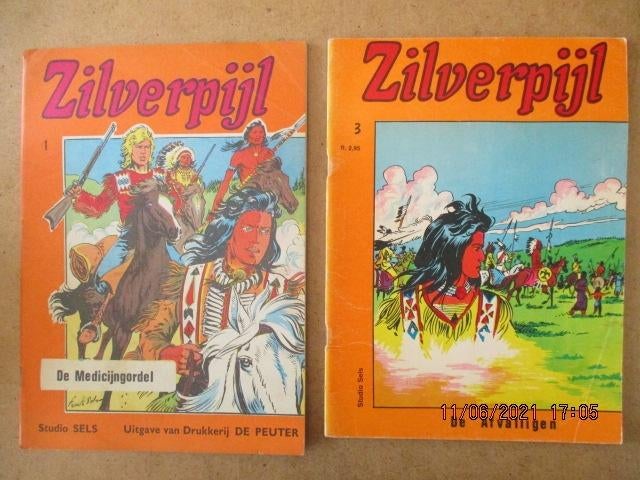 adv4291 zilverpijl 2, Eén stripboek, Ophalen, Gelezen