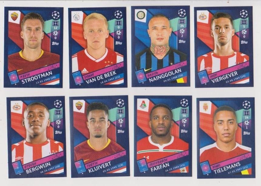 Topps stickers Champions League 2018-2019, Verzamelen, Verzenden, Zo goed als nieuw, Buitenlandse clubs, Poster, Plaatje of Sticker