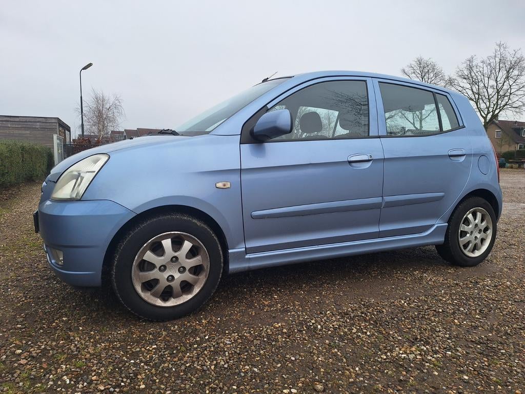 Kia Picanto 1.1 48KW 2006 Blauw, Auto's, 4 cilinders, Handgeschakeld, 19 km/l, Particulier