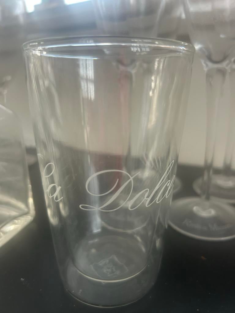 Rivièra Maison Dubbelwandig Glas - La Dolce Vita, Ophalen of Verzenden, Zo goed als nieuw, Glas, Glas of Glazen