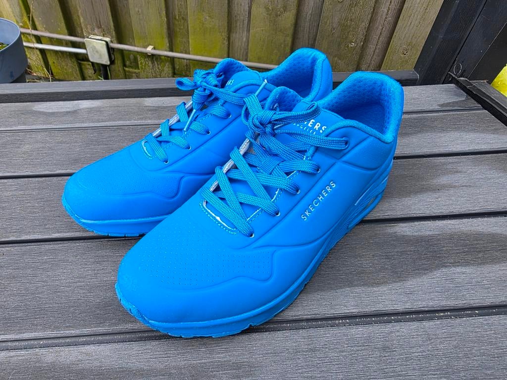 Skechers Uno blauw maat 41, Kleding | Dames, Schoenen, Skechers, Blauw, Ophalen of Verzenden, Sneakers of Gympen