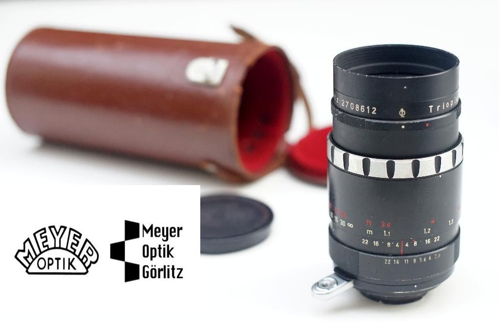 Trioplan-N 100mm f2.8 Exa (Meyer Optik Görlitz) bubble bokeh, Ophalen of Verzenden