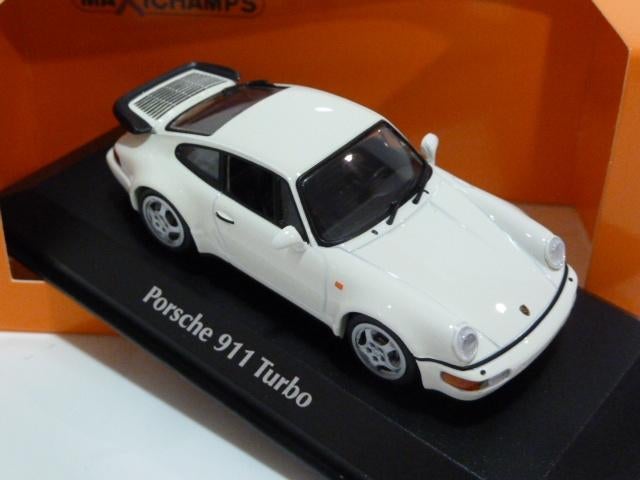 Maxichamps Minichamps Porsche 911 Turbo 1990 1:43 940069105, Ophalen of Verzenden, Nieuw, Auto, MiniChamps