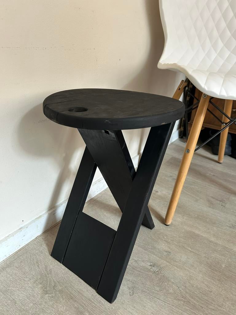 Suzy” design kruk van Adrian Reed, Ophalen of Verzenden, Gebruikt, Hout