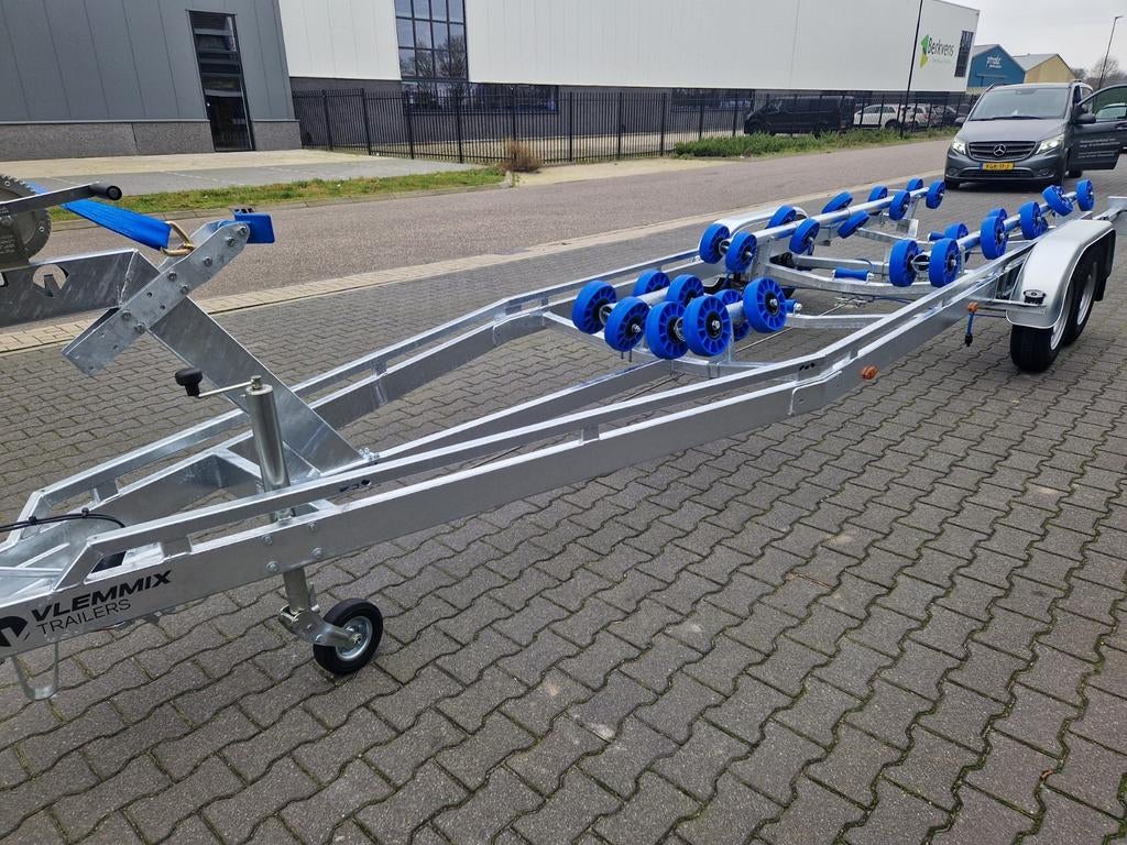Vlemmix Flex-roll tandemas trailer 2700/700 Nieuw!!!, Ophalen of Verzenden, Minder dan 6 meter