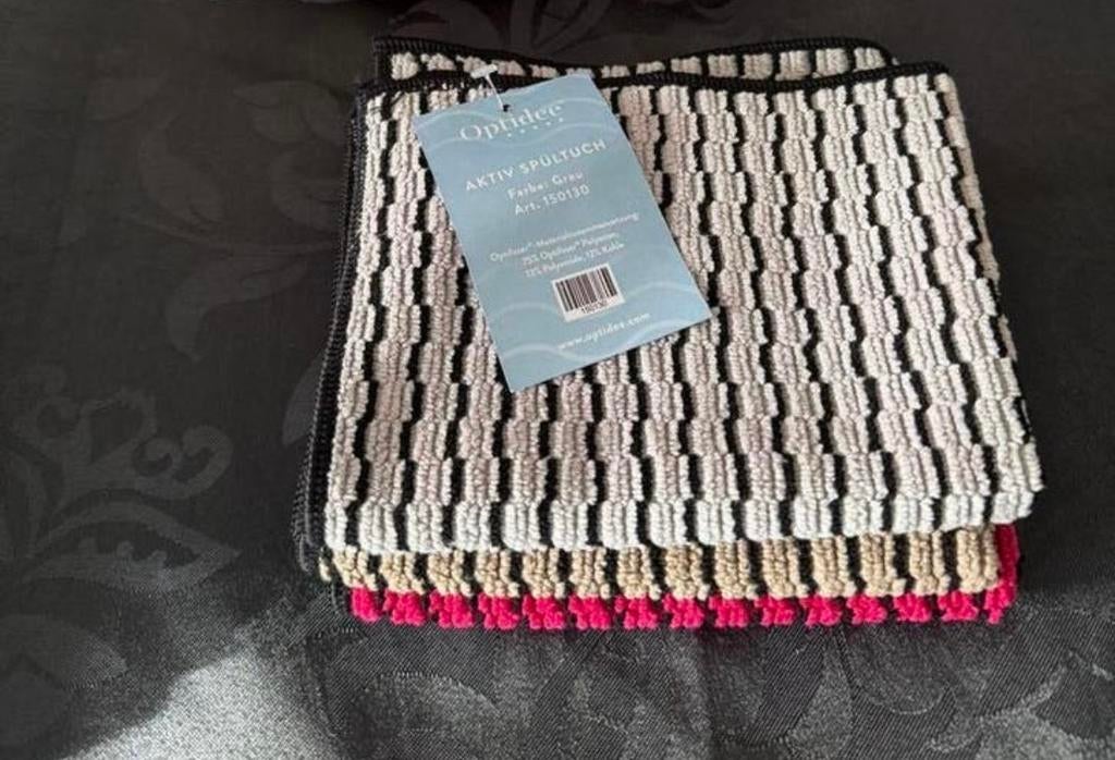 Optidee Aktiv Spültuch - 3 stuks, Ophalen of Verzenden, Overige typen