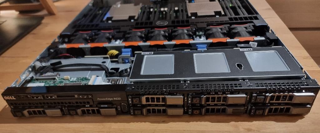 Dell R630 1U rackserver, Ophalen of Verzenden, Gebruikt, 2 tot 3 Ghz