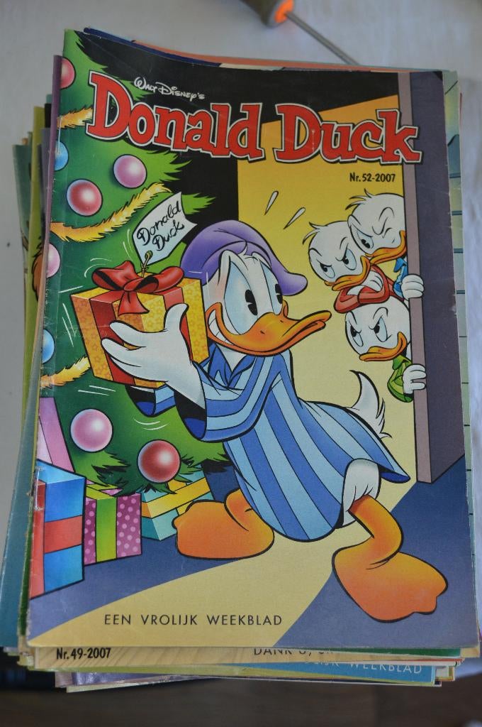 Donald Duck tijdschriften van 2006 en 2007, Gelezen, Ophalen of Verzenden, Donald Duck, Meerdere stripboeken