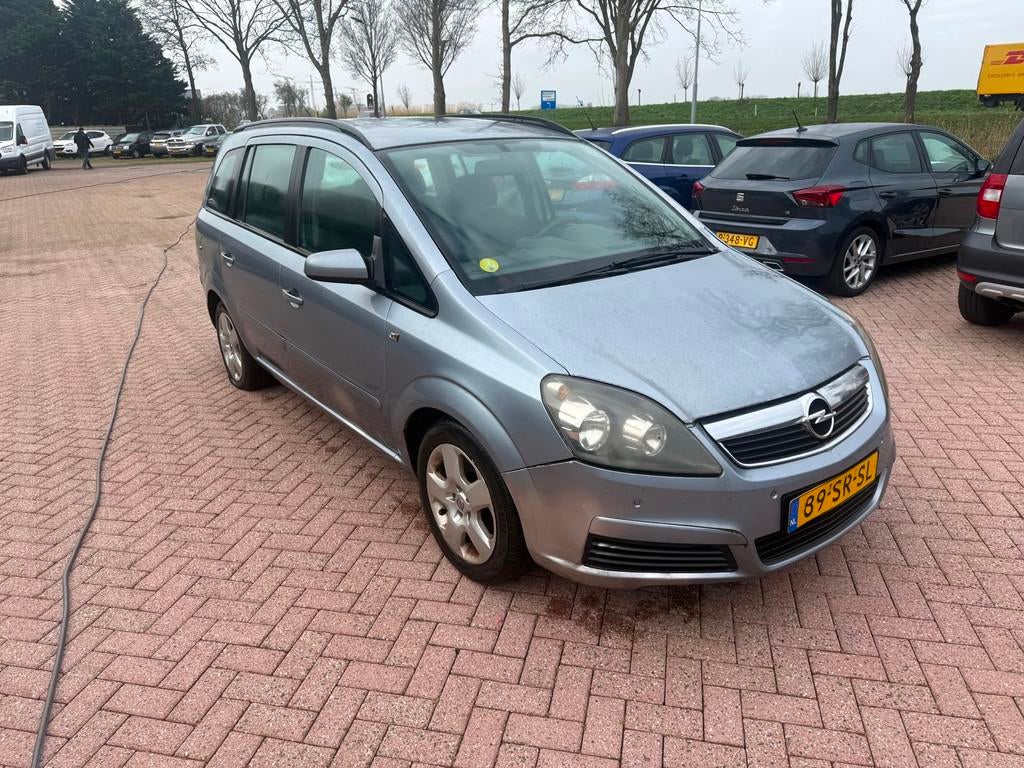 Opel Zafira 2.2 Enjoy 2006 Automaat 7Persoons Airco Cruise E, Gebruikt, 4 cilinders, 150 pk, 7 stoelen