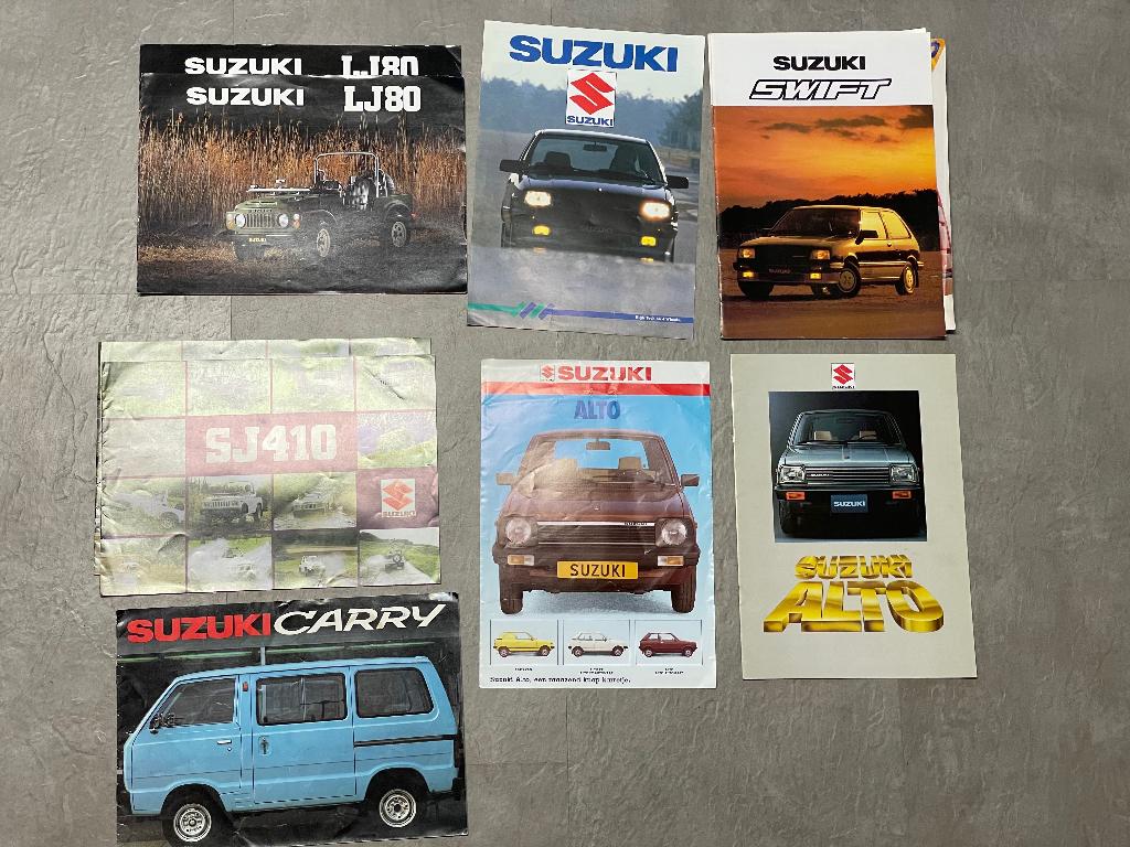 Suzuki Folders, Verzenden, Gelezen, Overige merken