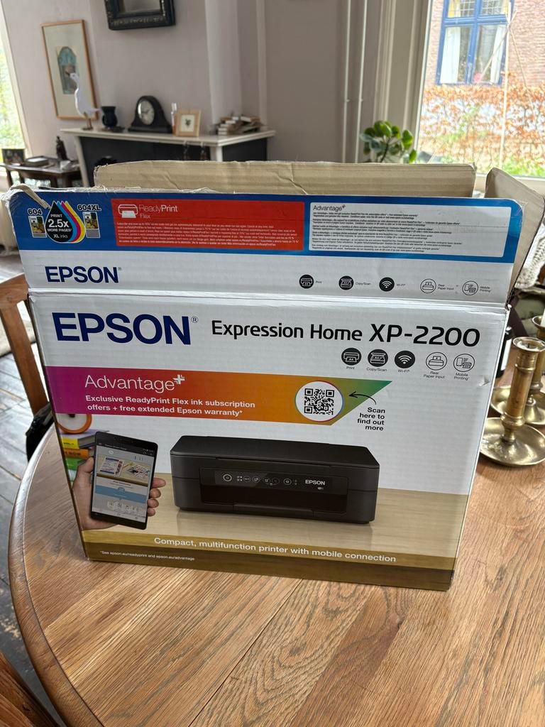 Epson Expression Home XP-2200 All-in-One Printer, Computers en Software, Printers, Inkjetprinter, All-in-one, Kleur printen, Ophalen of Verzenden