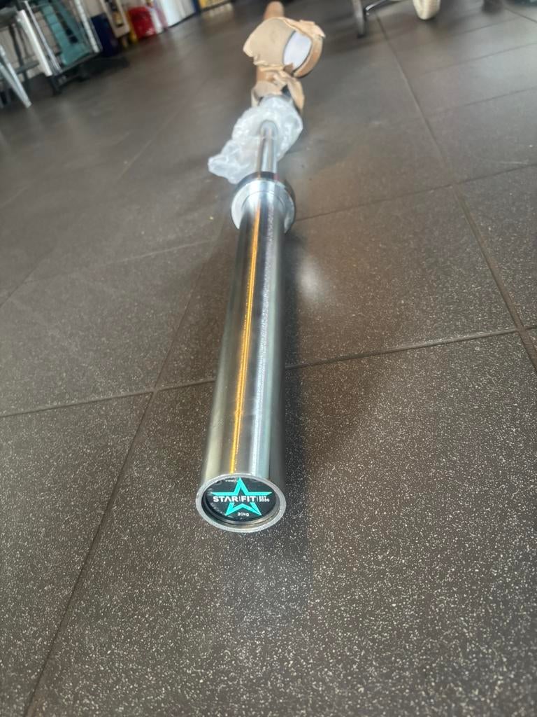 NIEUW - starfit olympische halterstang 220 cm - 20 kg, Ophalen, Starfit, Starfit, Starfit