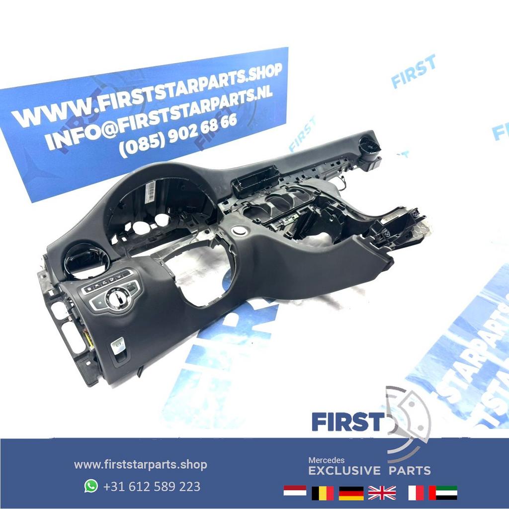 W205 C63 AMG Dashboard ZWART HUD Mercedes C Klasse 2014-2021, Gebruikt, -, Ophalen of Verzenden, -