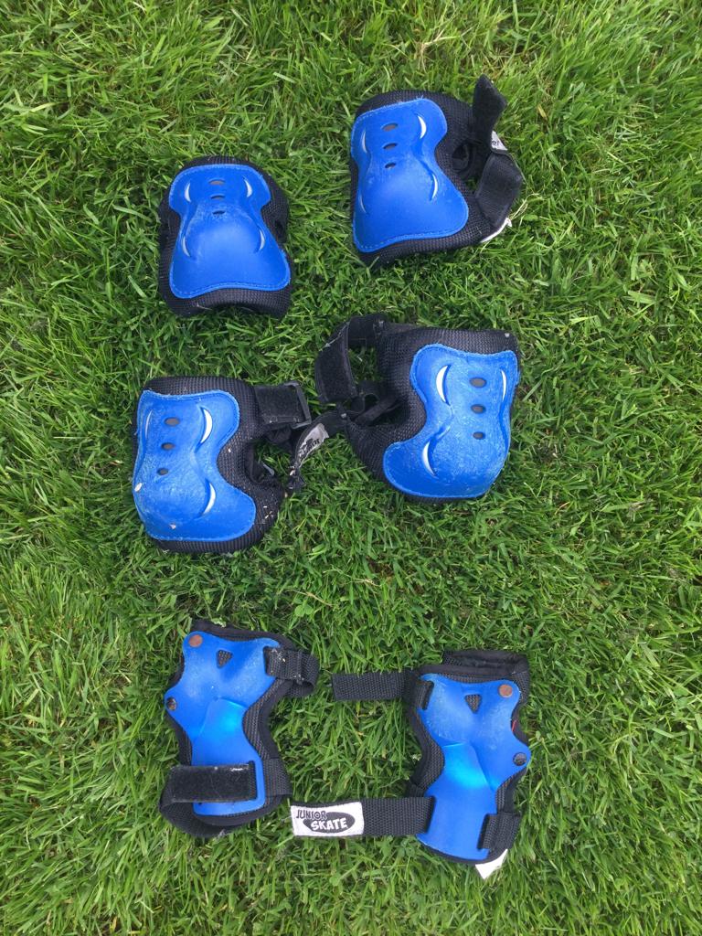 Bescherming voor skeeleren/rolschaatsen hele set, Ophalen of Verzenden, Gebruikt, Kinderen