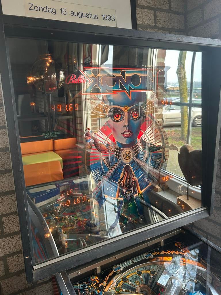 Bally Xenon Flipperkast - Klassieke Sci-Fi uit 1980, Verzamelen, Automaten | Flipperkasten, Ophalen, Gebruikt, Elektronisch, Bally