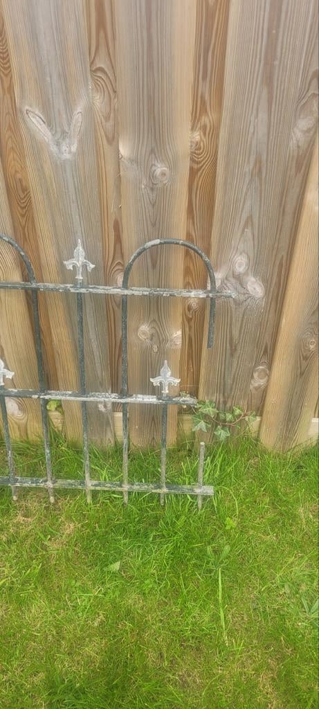 Stalen sier hek, Ophalen, Gebruikt, IJzer, Sierhekwerk