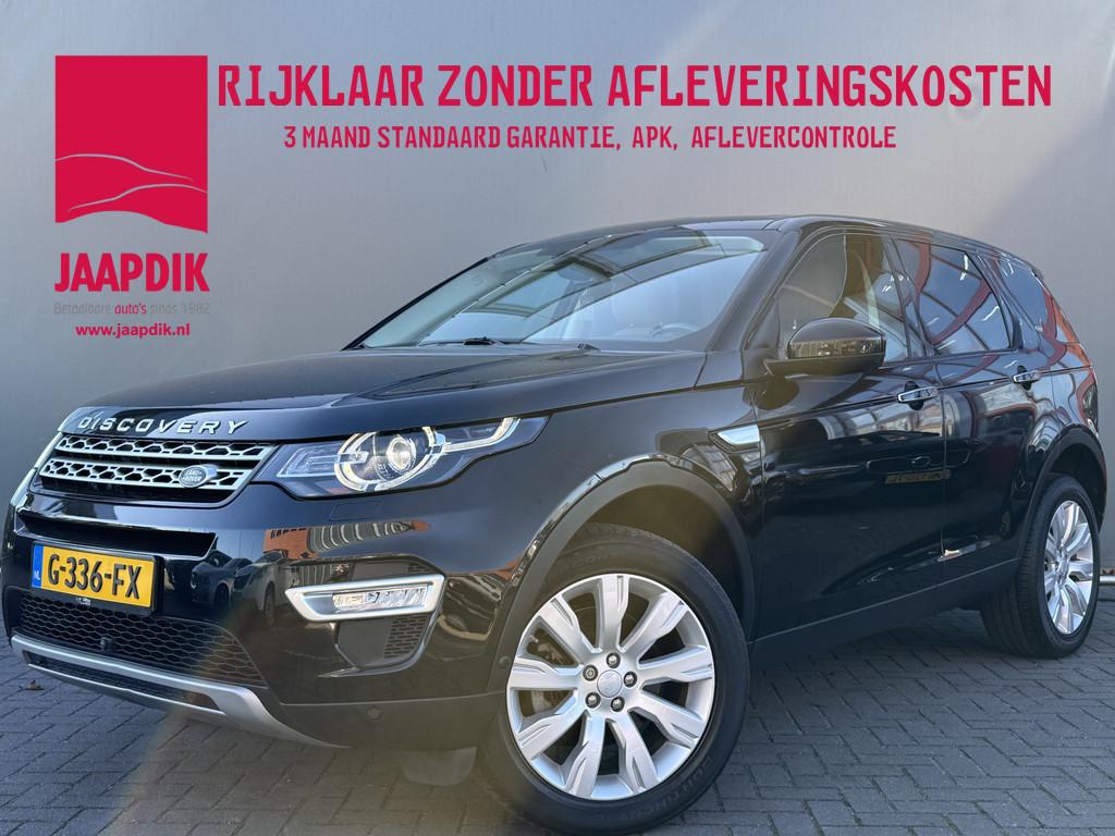 Land Rover Discovery Sport BWJ 2017 2.0 Si4 4WD HSE Luxury A, 4 cilinders, Discovery Sport, Zwart, Leder
