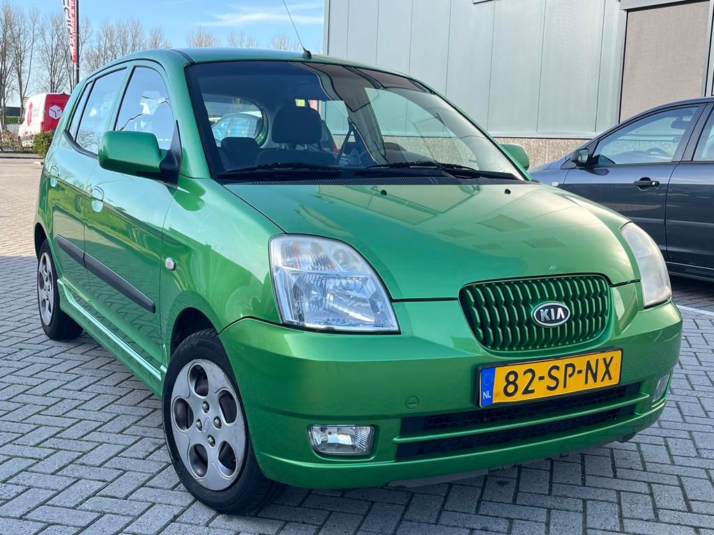 Kia Picanto 1.0 2006 Groen / STUURBEKR / 119.000 KM NAP /, Voorwielaandrijving, 836 kg, 4 cilinders, 400 kg