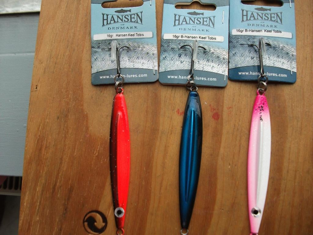 16 grams Hansen Keel Tobis roofvis lepels / kunstaas lepels, Ophalen of Verzenden, Nieuw, Overige typen