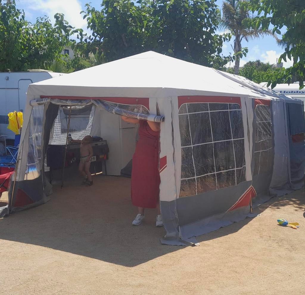 Jamet Montana, Caravans en Kamperen, Vouwwagens, Ophalen, Aanwezig, Jamet, Grijs