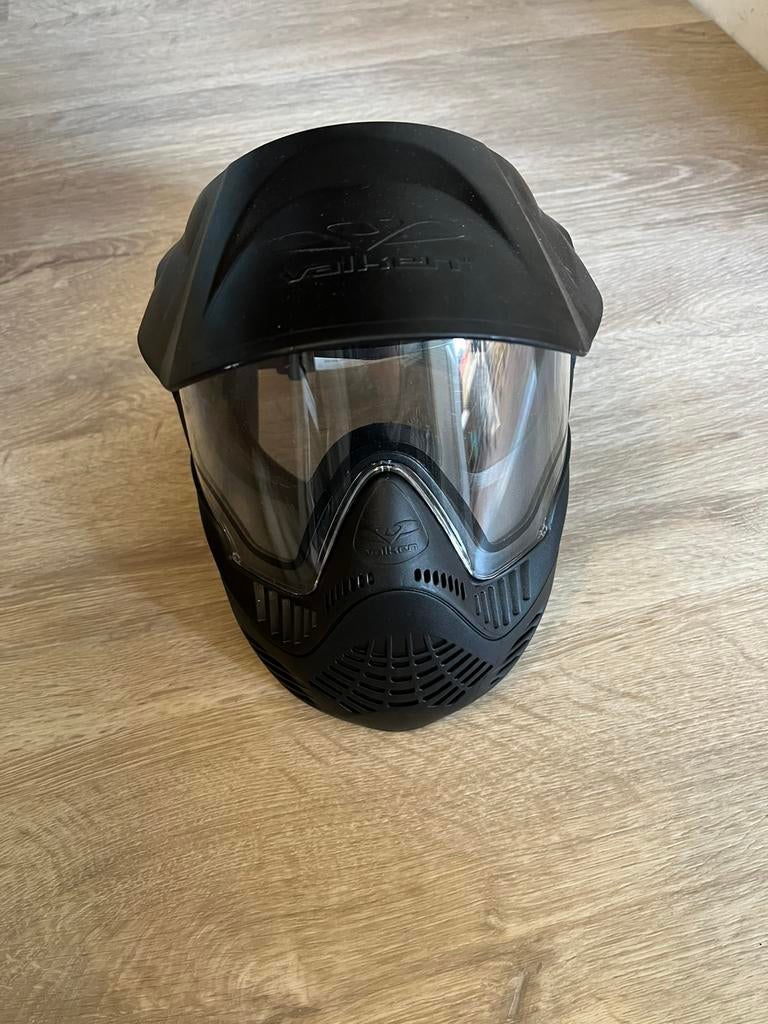 Airsoft/paintball masker Valken MI-7 thermal zwart, Ophalen of Verzenden, Zo goed als nieuw