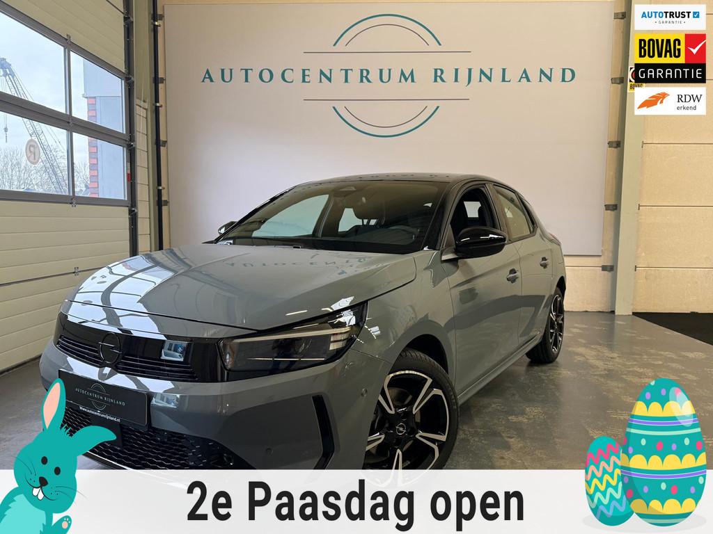 Opel CORSA 1.2 Turbo Hybrid GS Automaat, Camera, Stoel,stuur, Leder en Stof, Nieuw, Hybride Elektrisch/Benzine, Corsa